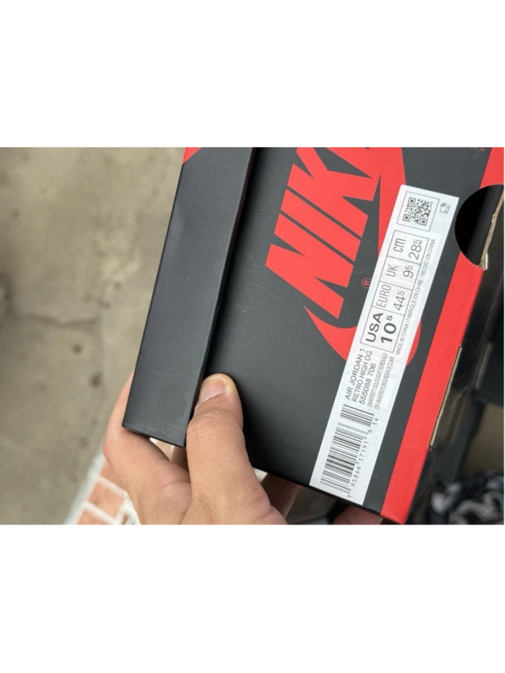 Air Jordan 1- Brotherhood 555088 706 - Picture 8 of 8